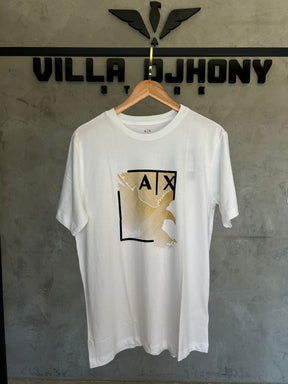 Camiseta Armani Exchange Aguia Branca