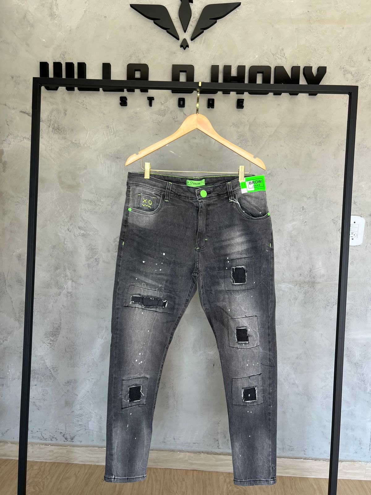 Calça Jeans Quadrado Brow Jeans