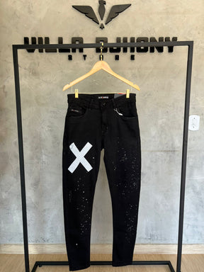 Calça Jeans Preta X