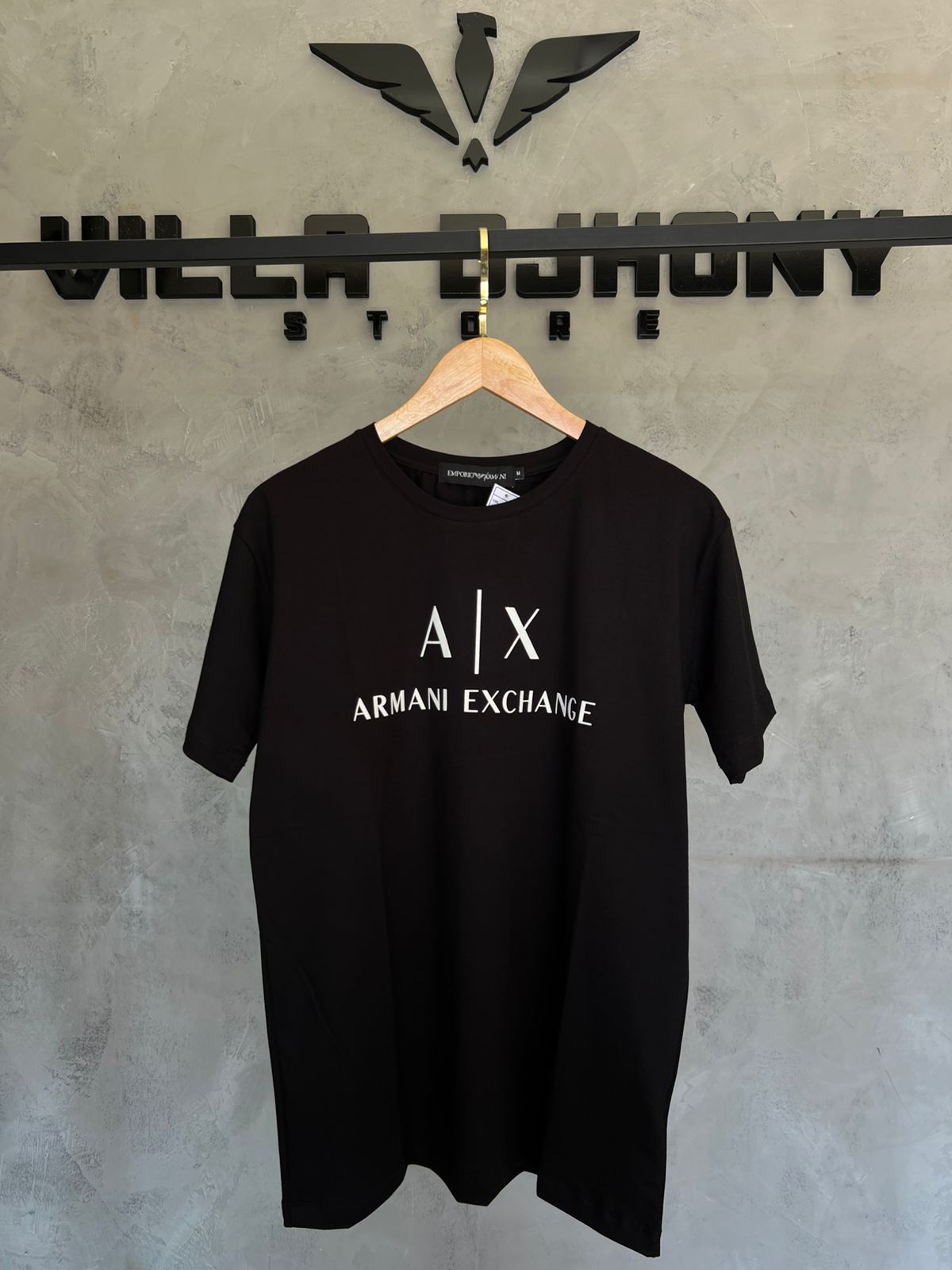 Camiseta Armani Exchange Preta