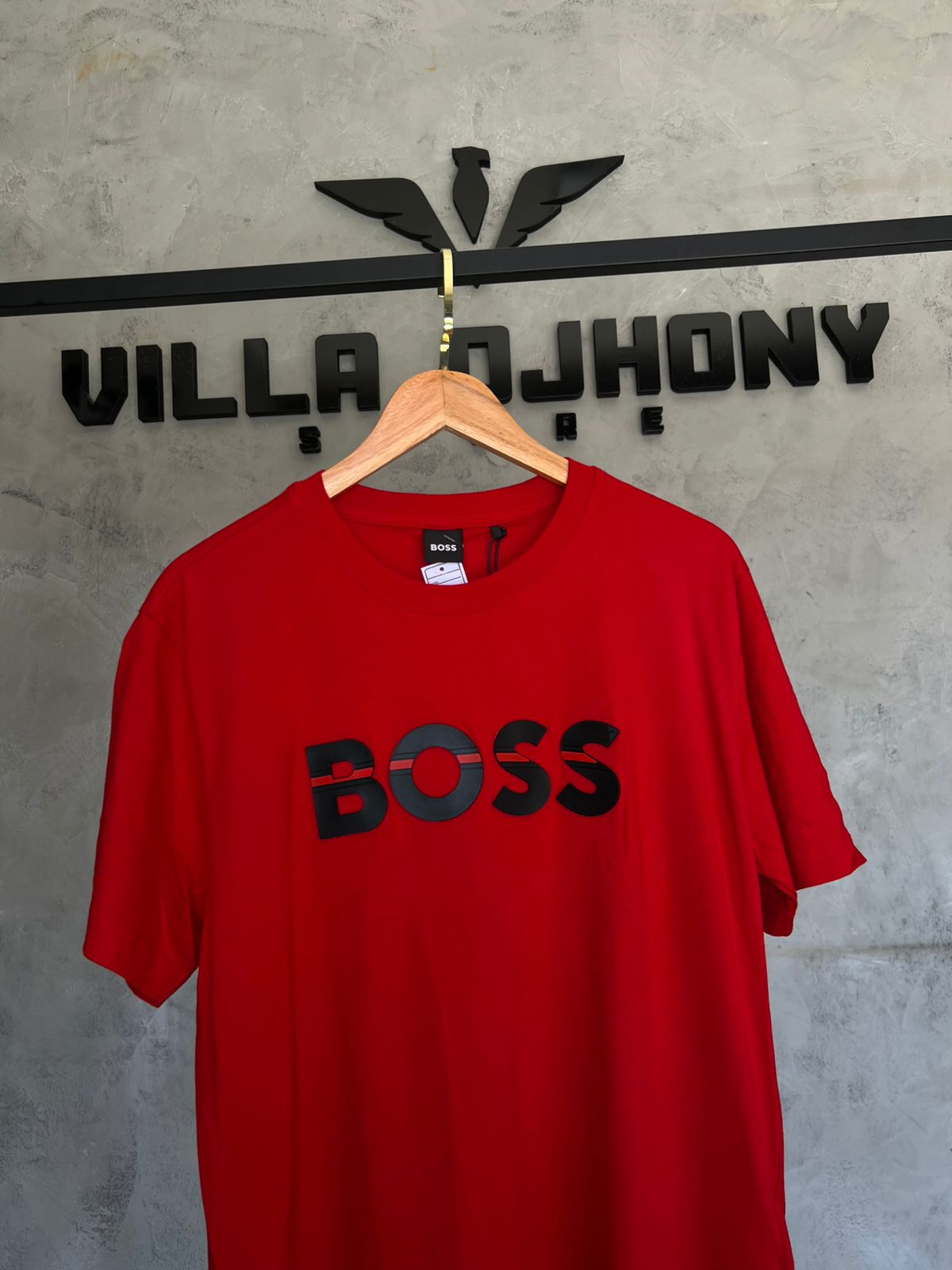 Camiseta Boss Vermelha