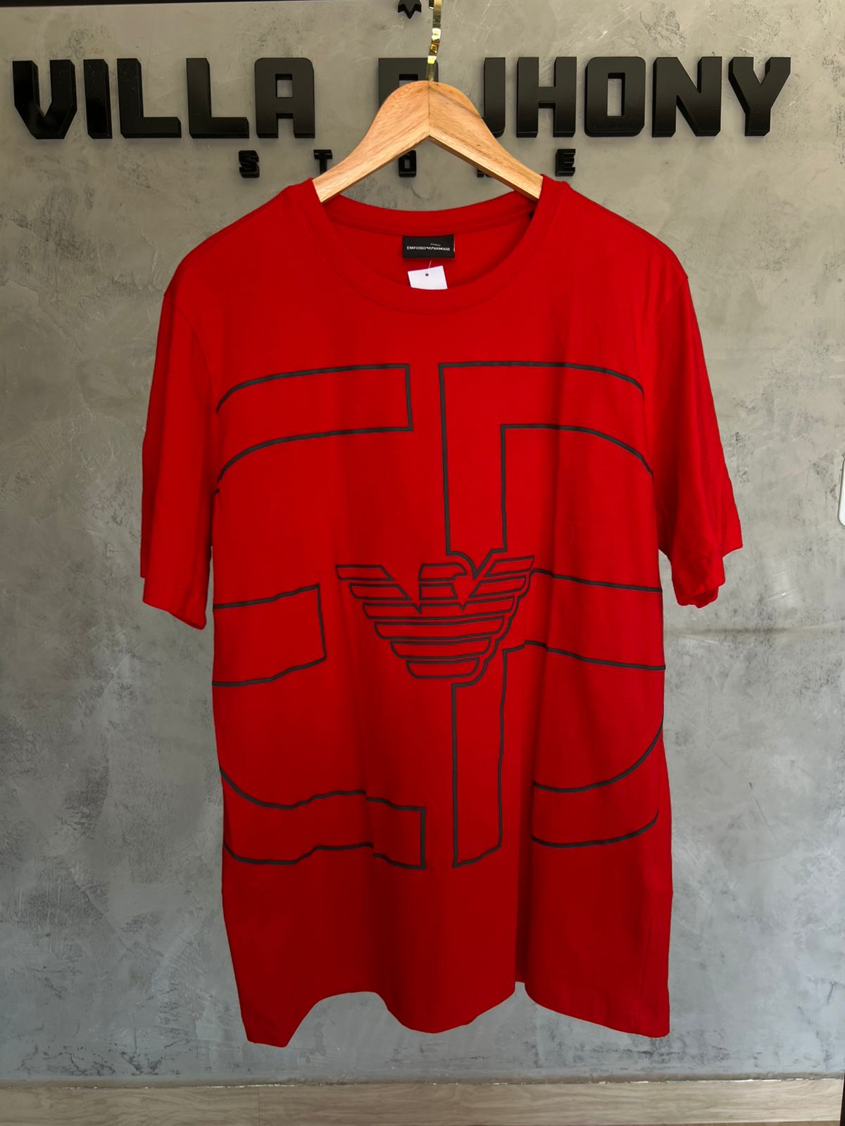 Camiseta Emporio Armani Vermelha