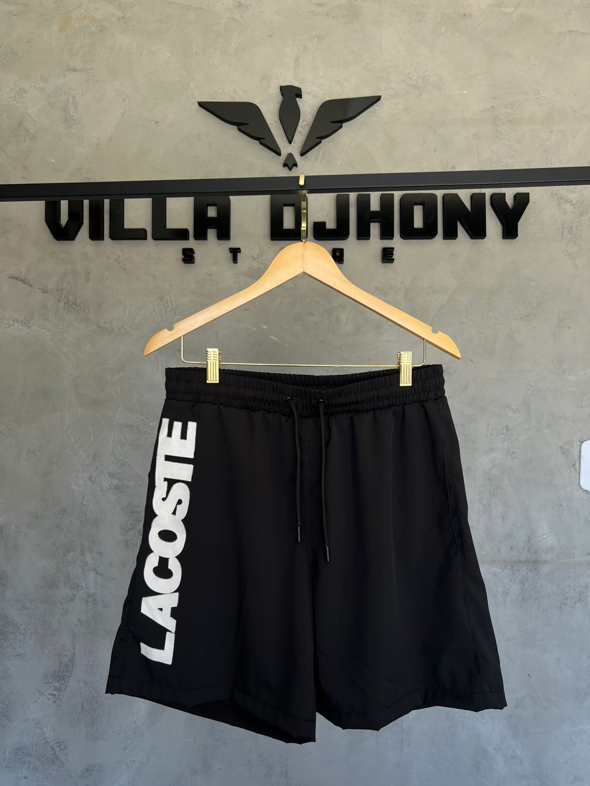 Bermuda Lacoste Preta