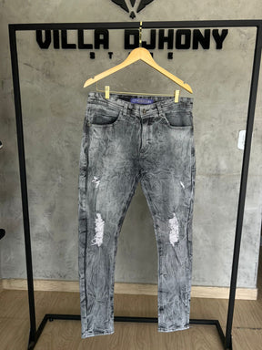 Calça Jeans Cinza City Denim