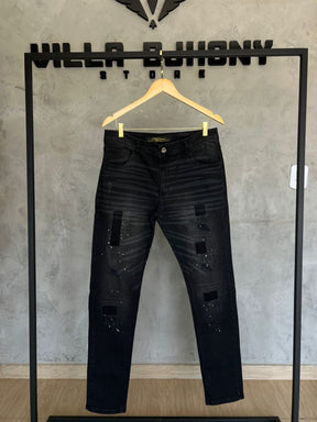 Calça Jeans Quadrado Diferenciada