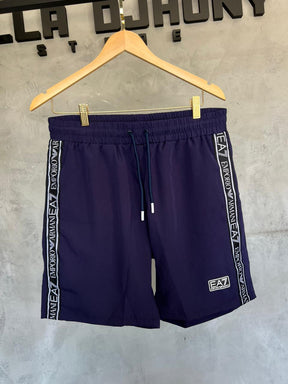 Bermuda EA7 Basica Azul