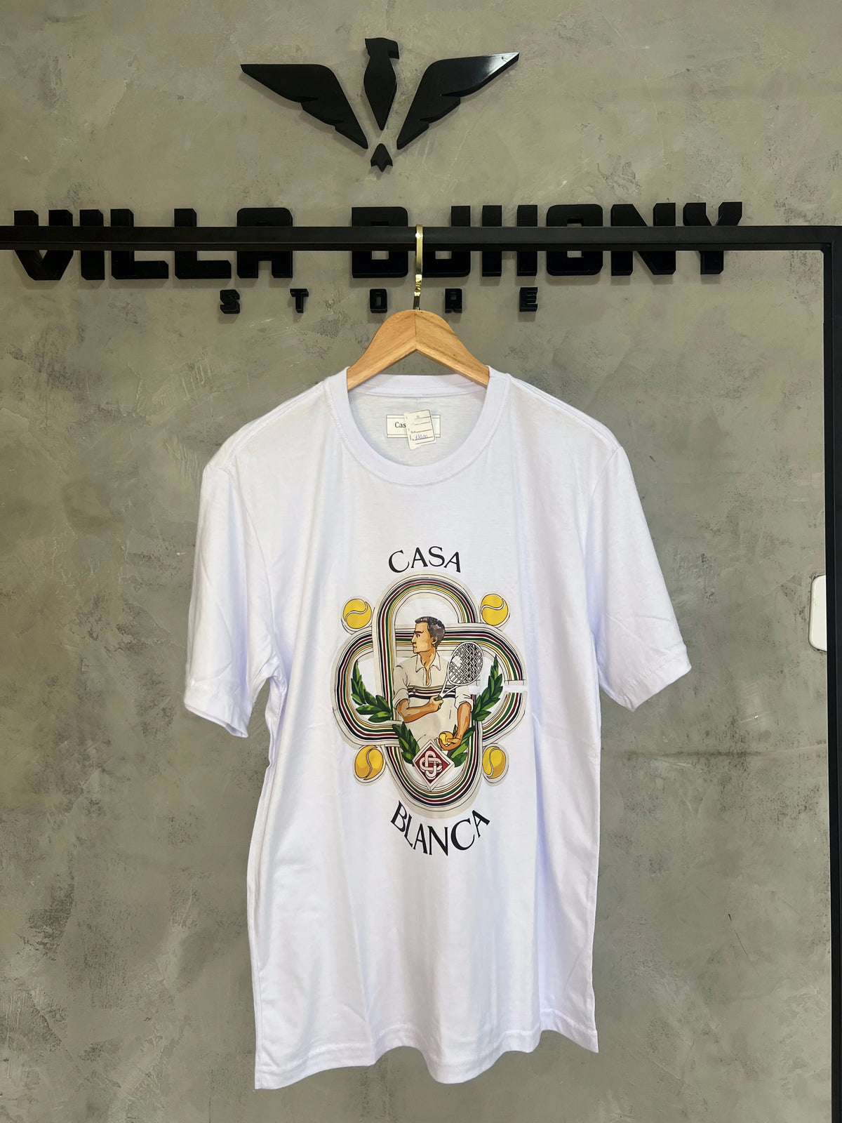 Camiseta Casablanca Branca Tenis