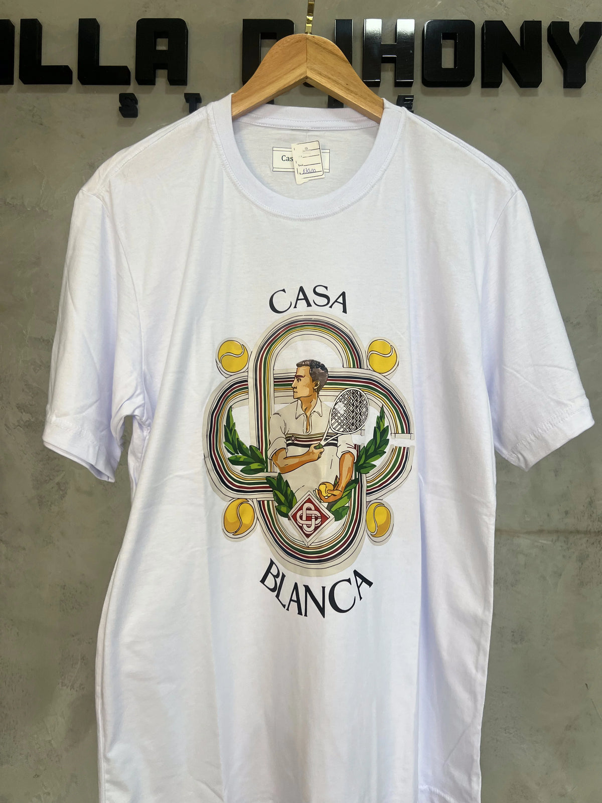 Camiseta Casablanca Branca Tenis