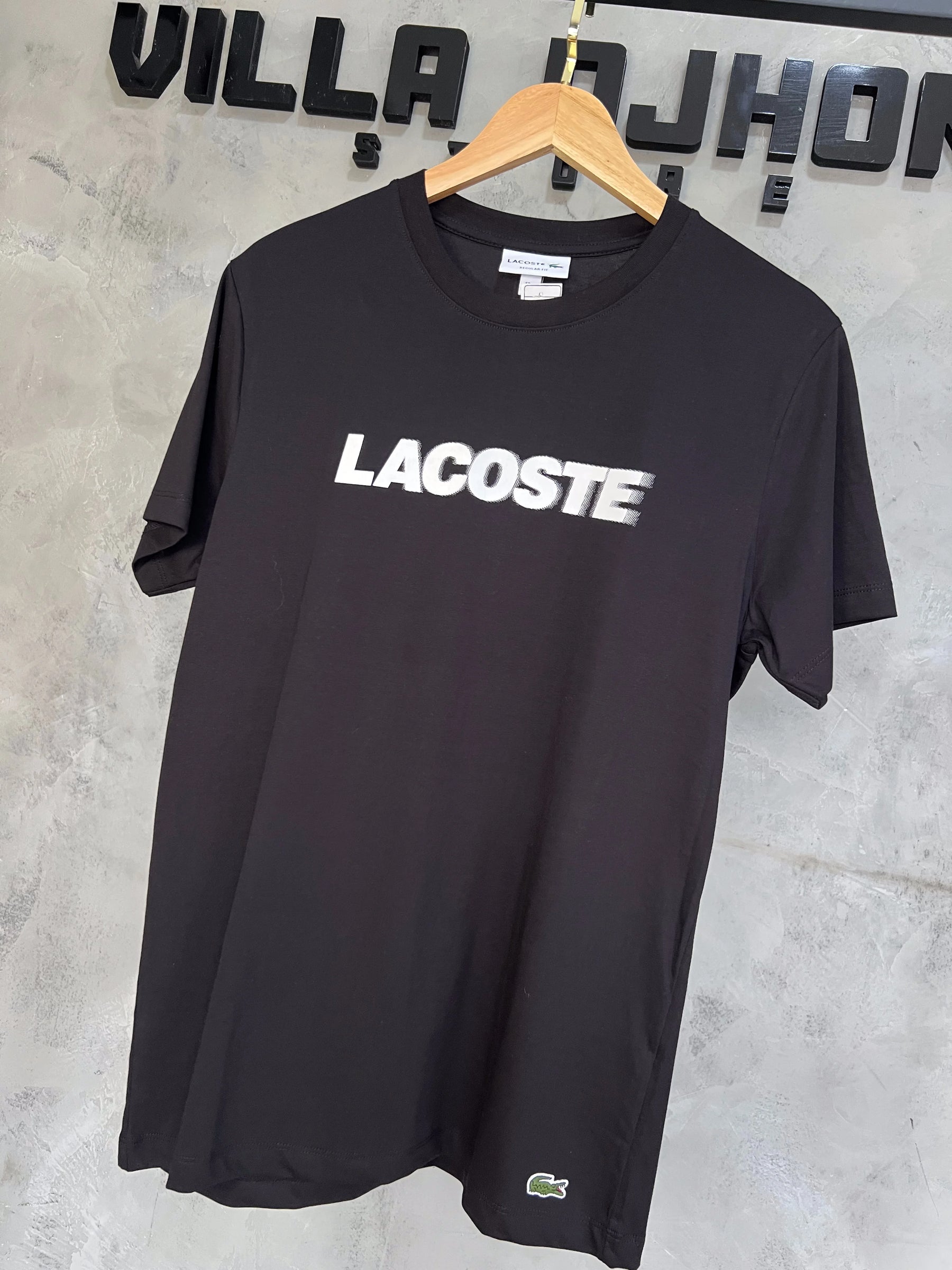 Camiseta Lacoste Preta