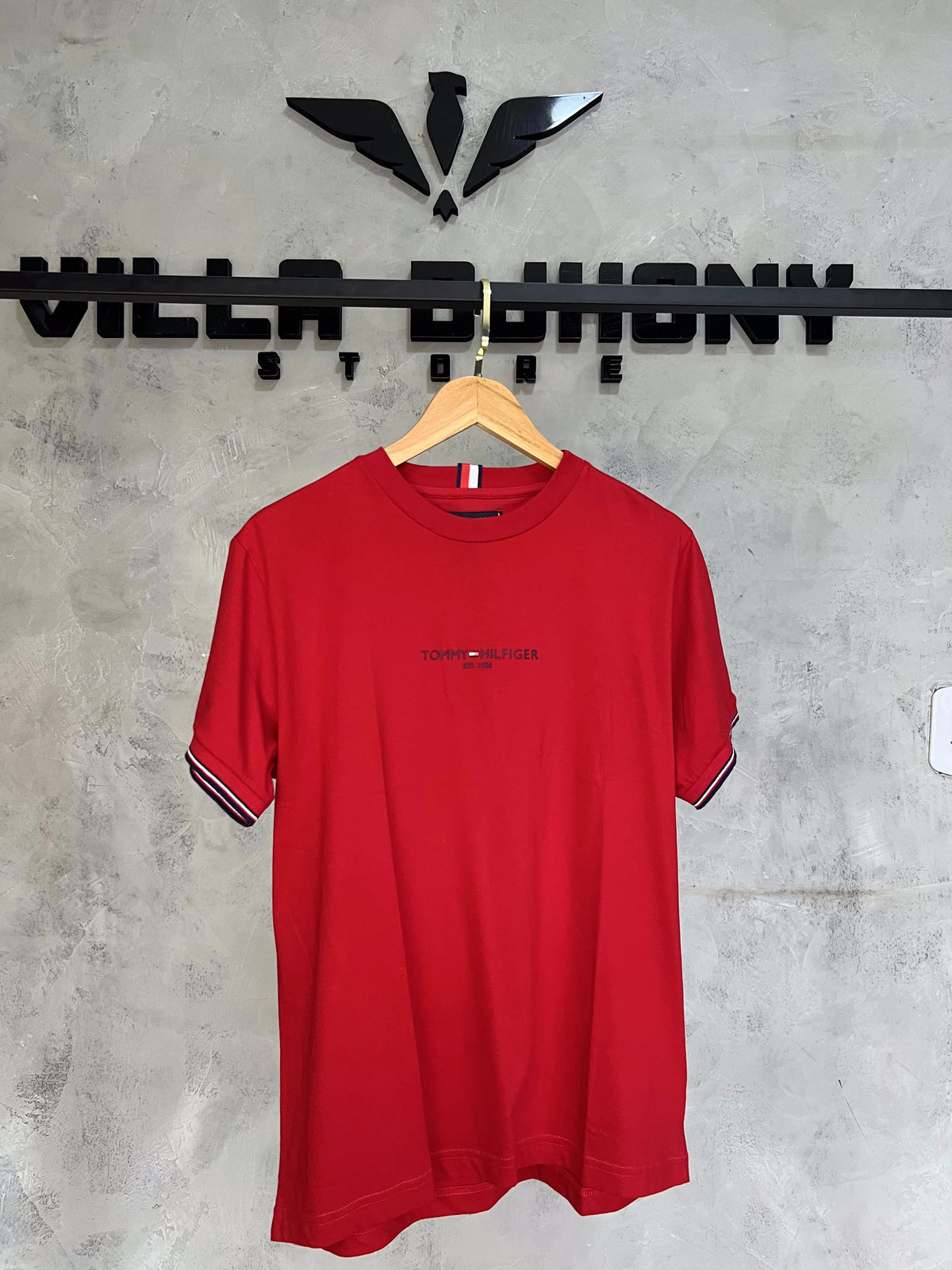 Camiseta Tommy Hilfiger Vermelho