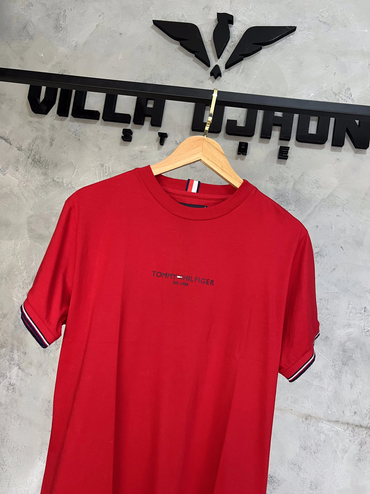 Camiseta Tommy Hilfiger Vermelho