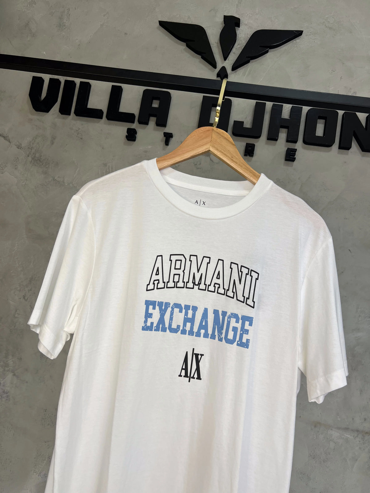 Camiseta Armani Exchange Estampada