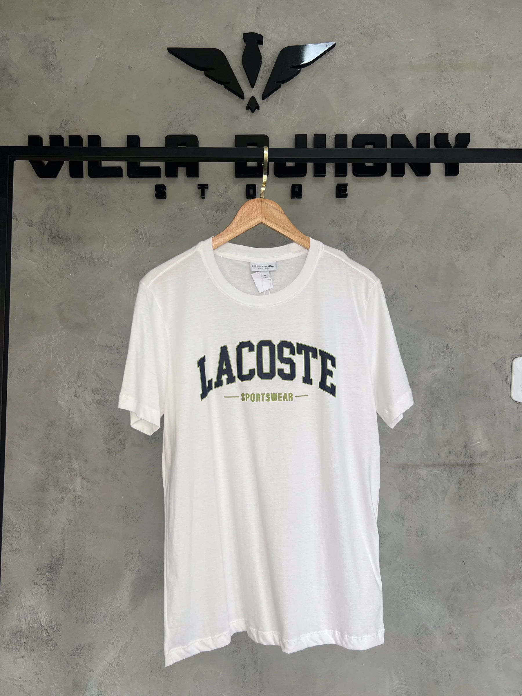 Camiseta Lacoste Branca