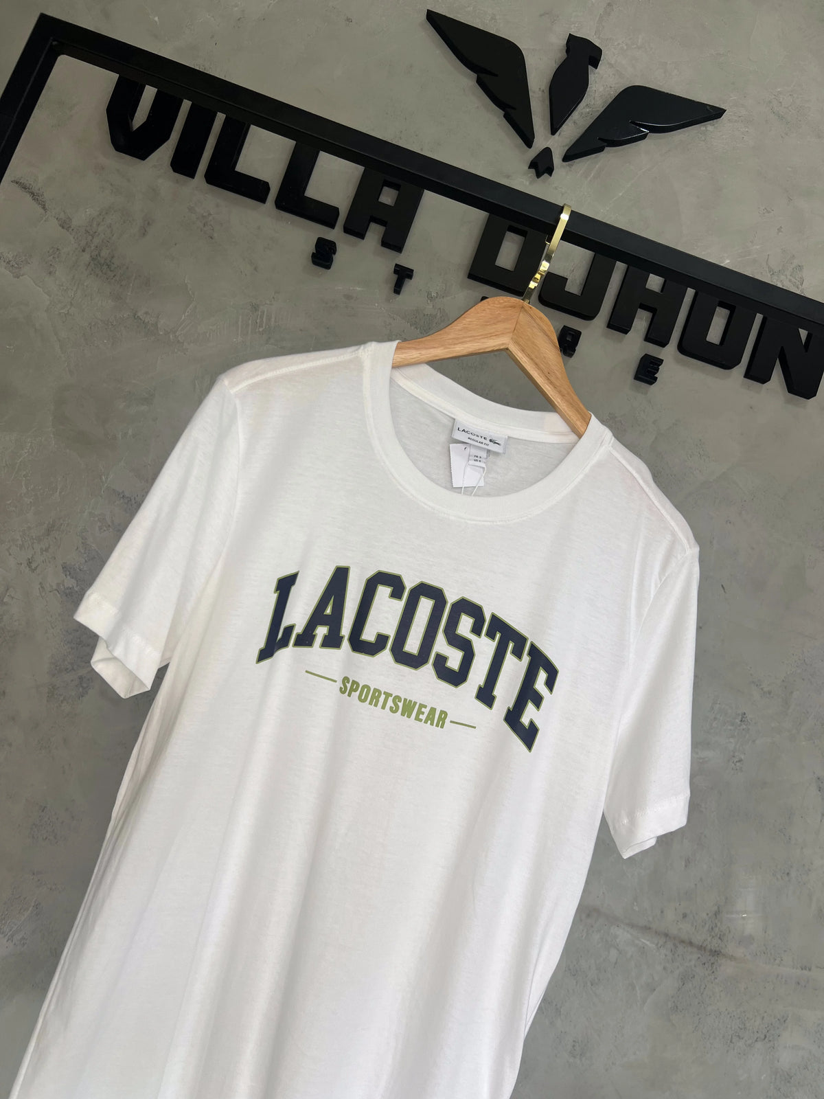 Camiseta Lacoste Branca