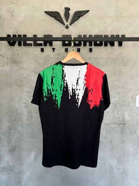 Camiseta EA7 Italia Preta