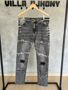 Calça Jeans Destroide