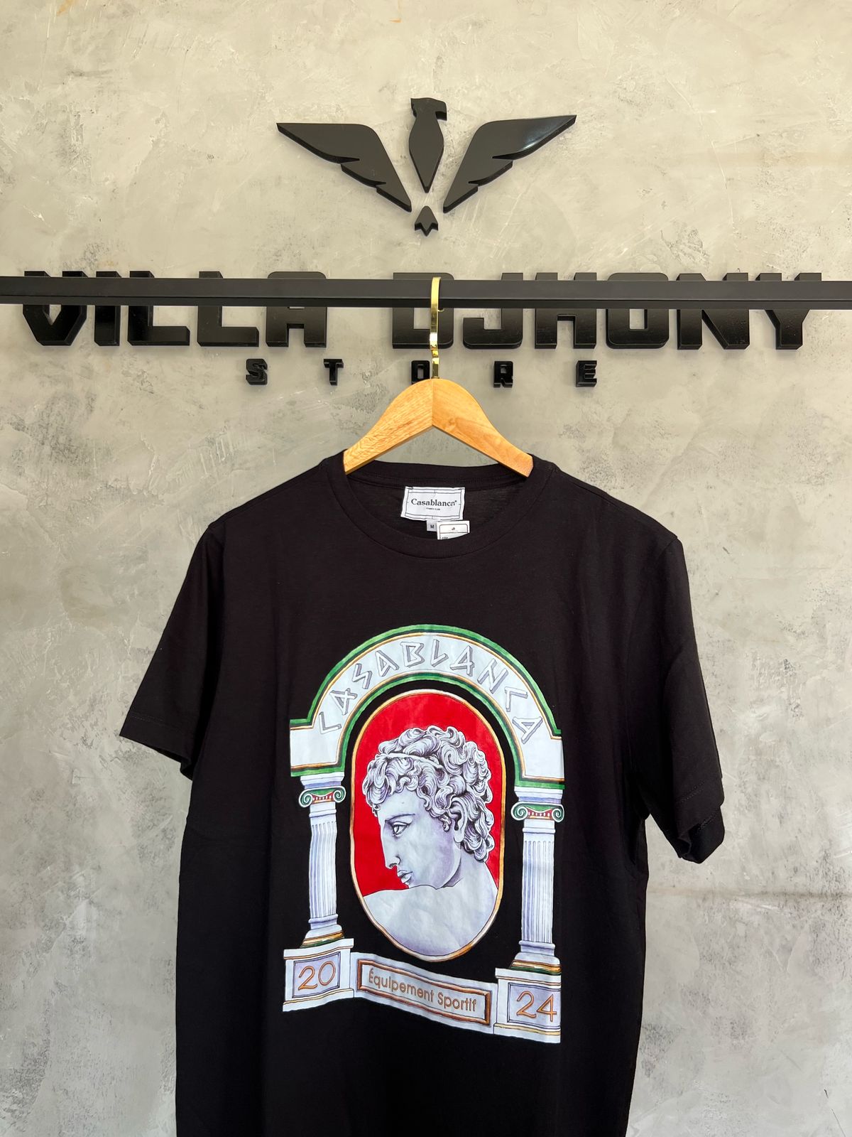 Camiseta Casa Blanca Preta