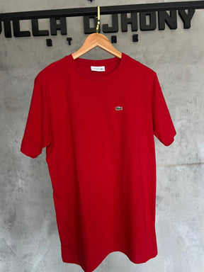 Camiseta Lacoste Basica Vermelha