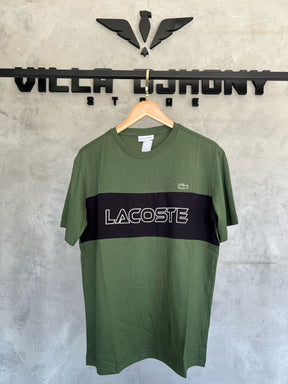 Camiseta Lacoste Listrada Verde